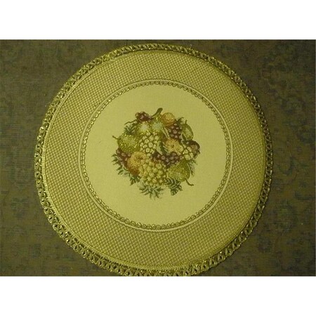 Fastfood 10 x 14 in. Begium Doily Sierra Fruits FA2570219